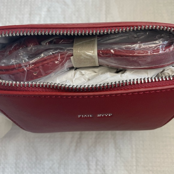 Pixie Mood Ashton Crossbody Red Purse 👛 NWT - Picture 9 of 11